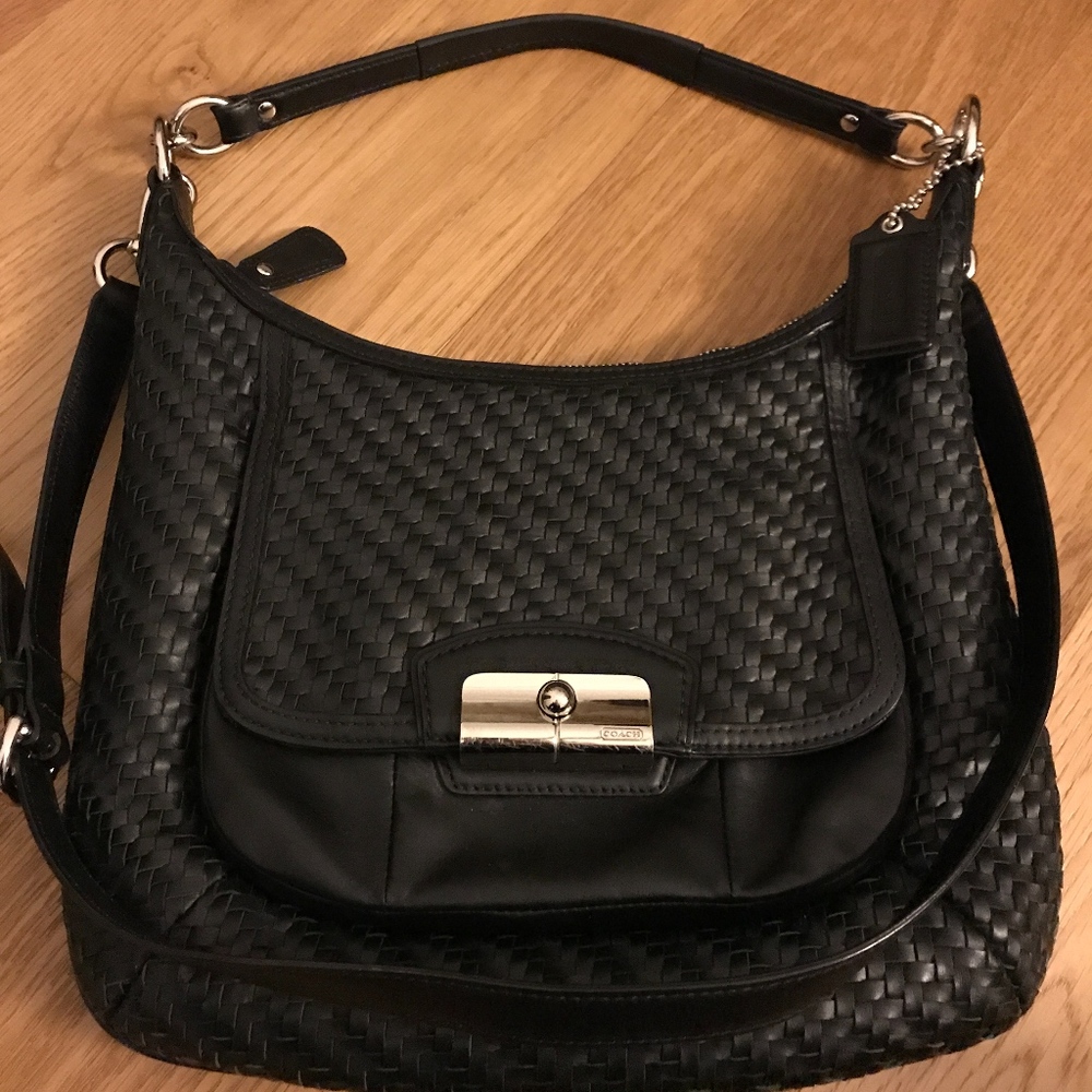 Coach Black Shoulder/Crossbody Bag